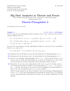 Big Data Analytics in Theorie und Praxis Theorie