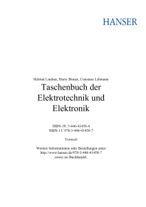 Taschenbuch der Elektrotechnik und Elektronik