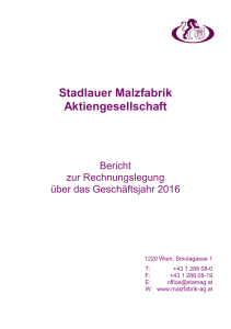 Stadlauer Malzfabrik Aktiengesellschaft