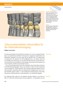 Quintessenz Journals - Dental Design Erlangen