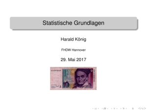 Statistische Grundlagen - FHDW / bib Portalseite