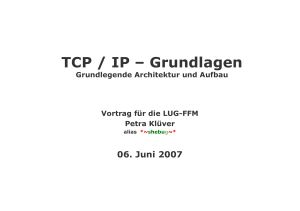 TCP / IP – Grundlagen