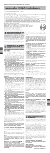 Hydromorphon-HEXAL 1,3 mg Hartkapseln