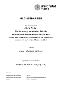 magisterarbeit - E