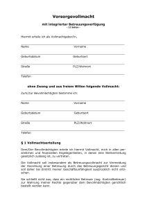 Vorsorgevollmacht - lotsendienst.info