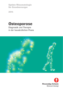 Osteoporose - Rheumaliga Schweiz