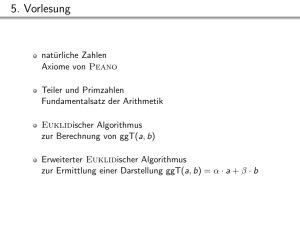 5. Vorlesung