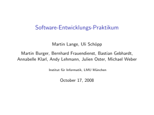 Software-Entwicklungs-Praktikum