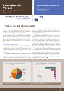 Länderbericht Türkei - Verband der Chemischen Industrie eV (VCI)