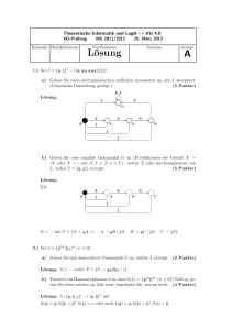 A Lösung