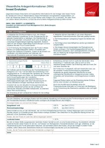 KeyInvestorDocument Invest Evolution per 06.06.2017