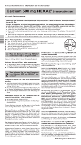 Calcium 500 mg HEXAL - medikamente-per