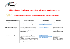 Hilfen für werdende und junge Eltern in Rosenheim