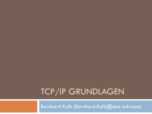TCP/IP Grundlagen