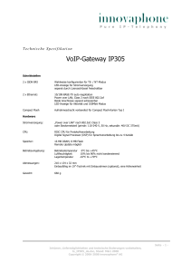 VoIP-Gateway IP305