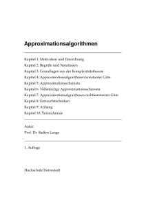 Approximationsalgorithmen - fbi.h-da.de