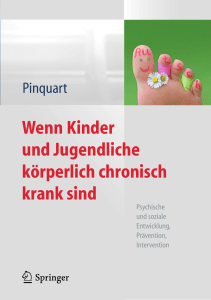 Wenn Kinder und Jugendliche körperlich chronisch