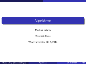 Algorithmen - informatik.uni