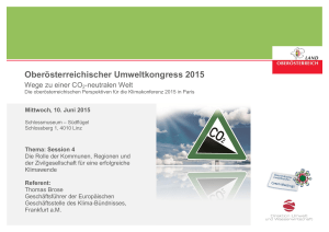 Oberösterreichischer Umweltkongress 2015