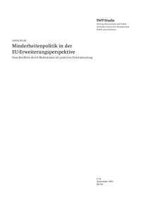 Zum Volltext  - Stiftung Wissenschaft und Politik