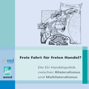 Freie Fahrt für freien Handel?