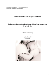 Abschlussarbeit von Birgit Landwehr