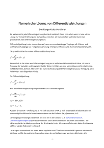 Runge-Kutta - Wolfgang Schmidt Chemische Verfahrenstechnik