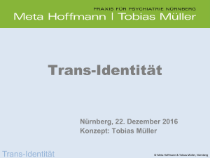 Transidentität - Referat, 22.12.2016