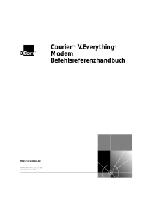 CourierTM V.Everything   Modem Befehlsreferenzhandbuch