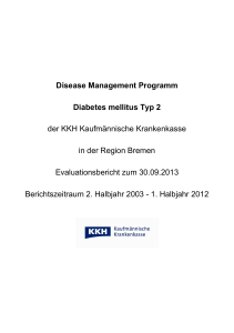 Evaluationskurzbericht: Bremen bis 30.09.2013