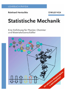 Statistische Mechanik