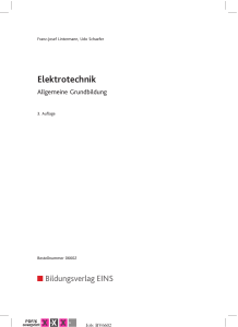 Elektrotechnik - Schulbuchzentrum Online