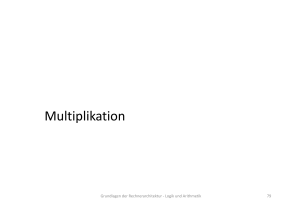 Multiplikation