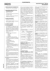 Amoxicillin Aristo 750 mg Filmtabletten - SRZ