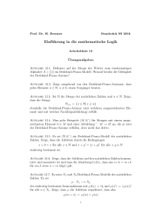 Einführung in die mathematische Logik