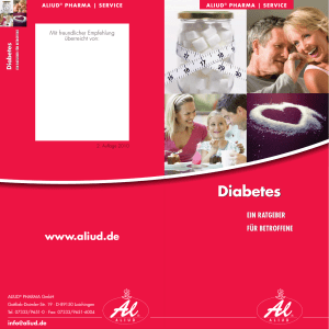 Diabetes - Aliud Pharma