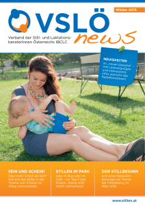 sein und schein! stillen im park der stillbeginn