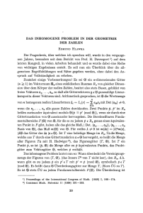 DAS INHOMOGENE PROBLEM IN DER GEOMETRIE DER ZAHLEN