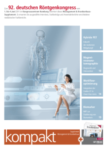 Zum 92. deutschen Röntgenkongressvom