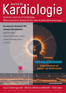 Der depressive Herzpatient: Wie erkennen? Wie behandeln?