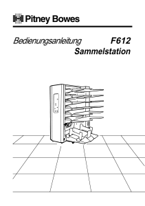 Bedienungsanleitung F612 Sammelstation