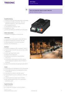 LED-Treiber Kompakt Dimming Driver LCA 30W 250