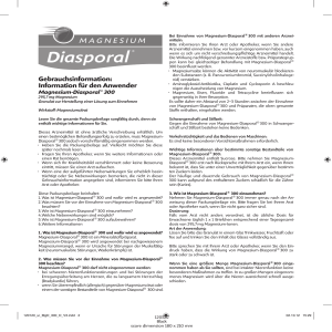 Magnesium-Diasporal® 300 Trinkgranulat - shop
