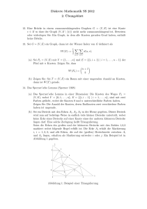 Diskrete Mathematik SS 2012 2. ¨Ubungsblatt