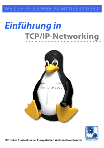 Einführung in - Webmasters Europe