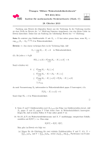WS 2013/2014 Institut für mathematische Strukturtheorie (Math. C)