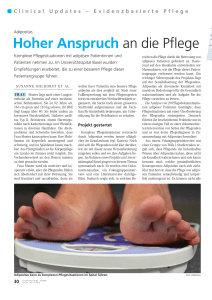 Adipositas: Hoher Anspruch an die Pflege