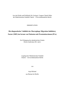 Die diagnostische Validität des Macrophage - diss.fu