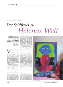 Helena im Anzeiger.biz - Ich-bin-da