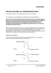 EFOQUARZ IMO-VERLUSTARME LWL